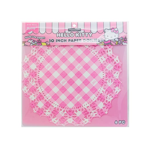 Handstand Kitchen® Hello Kitty® 10" Paper Doilies, 6ct.